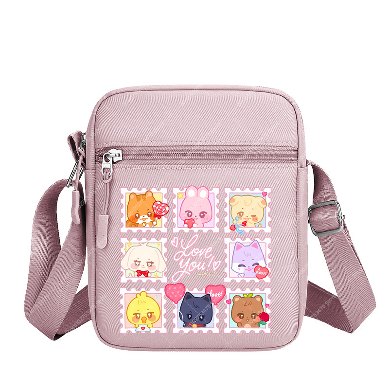 Women Bags 2026 - Women Anime Printed Phone Storage Pouch