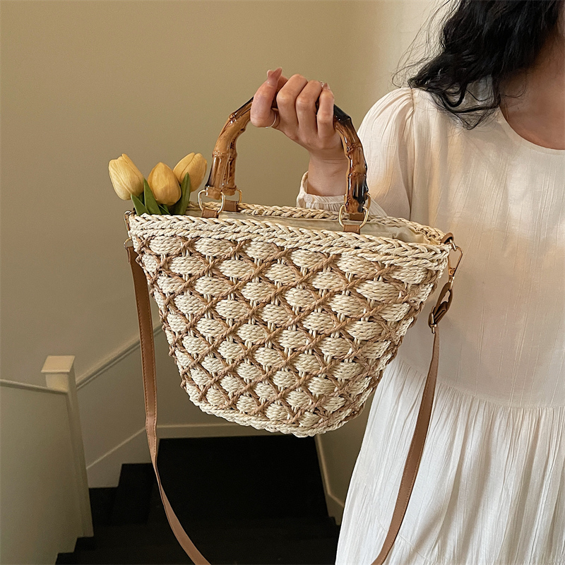 Women Bags Discount - Summer New Straw Sweet Youth Shoulder