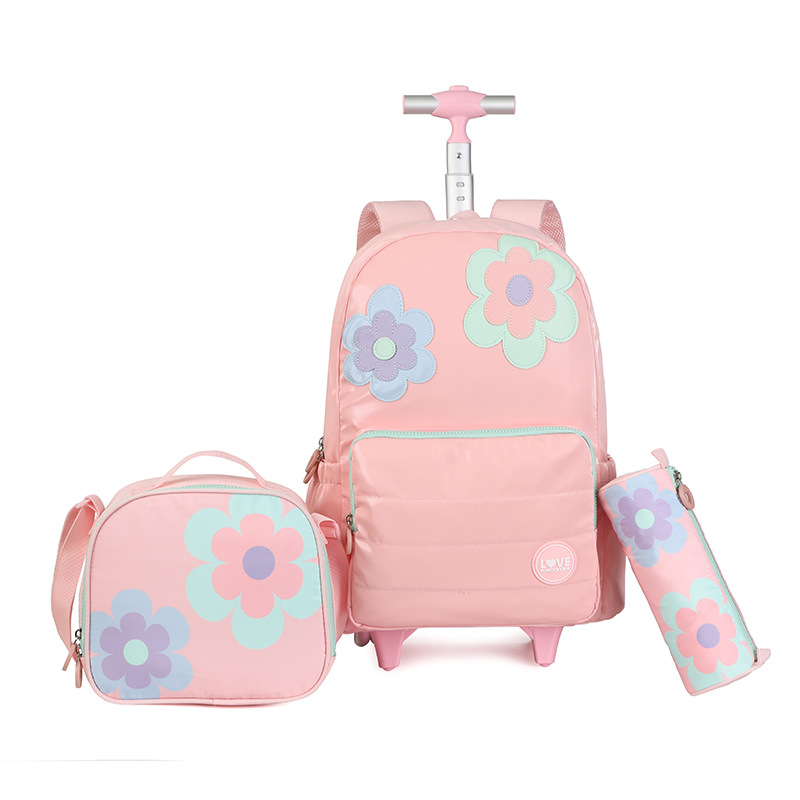 Women'S Kipling Bags - Children Rolling School Backpack For Teenagers