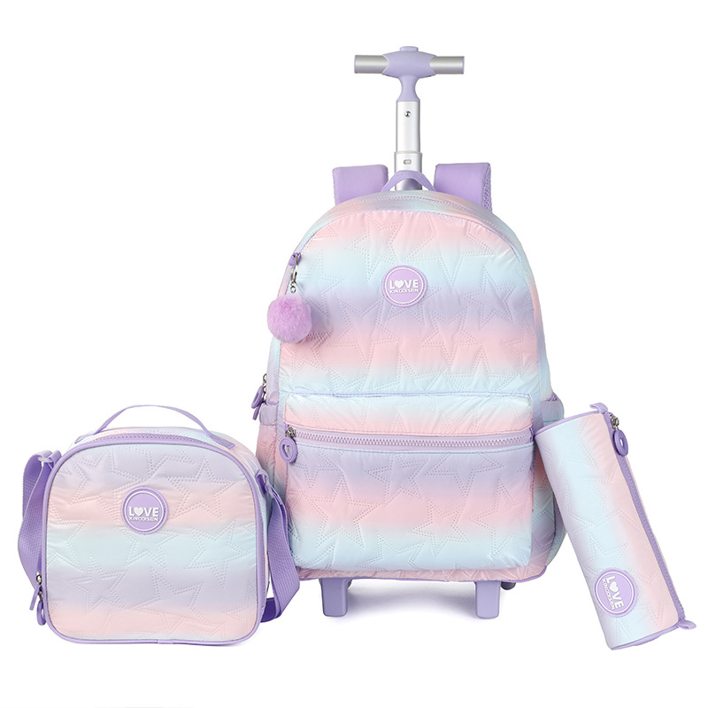 Women'S Kipling Bags - School Backpack set Rolling Backpack for