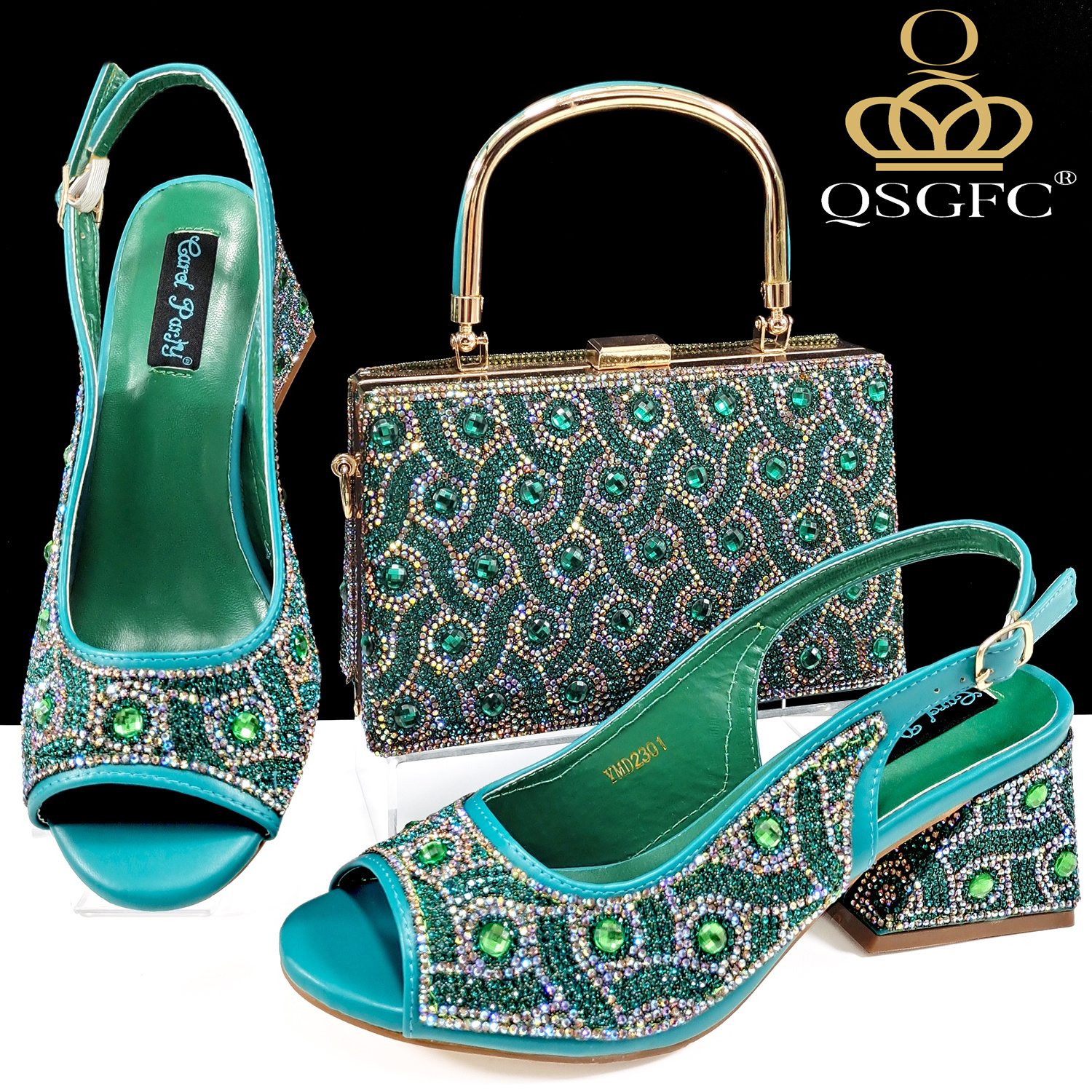 Women Bags Discount - QSGFC 2026 Rhinestone Design INS Hot