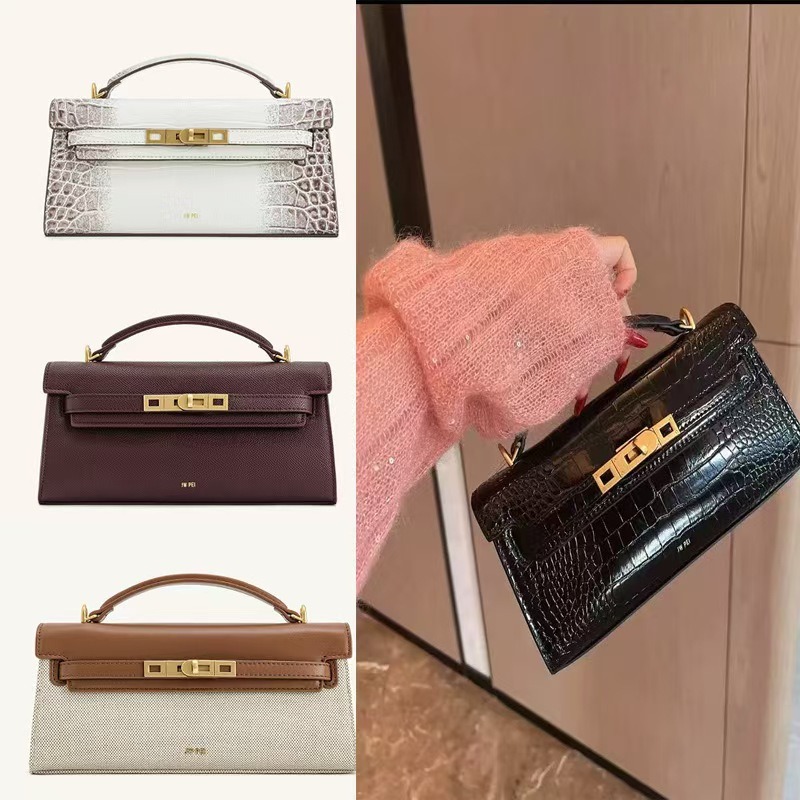 Women Bags Jw Pei - JW PEI leather handbag Noor crocodile