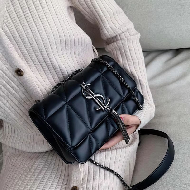 Women Bags Coach - Luxury Handbag Fashion Simple Tassel Square