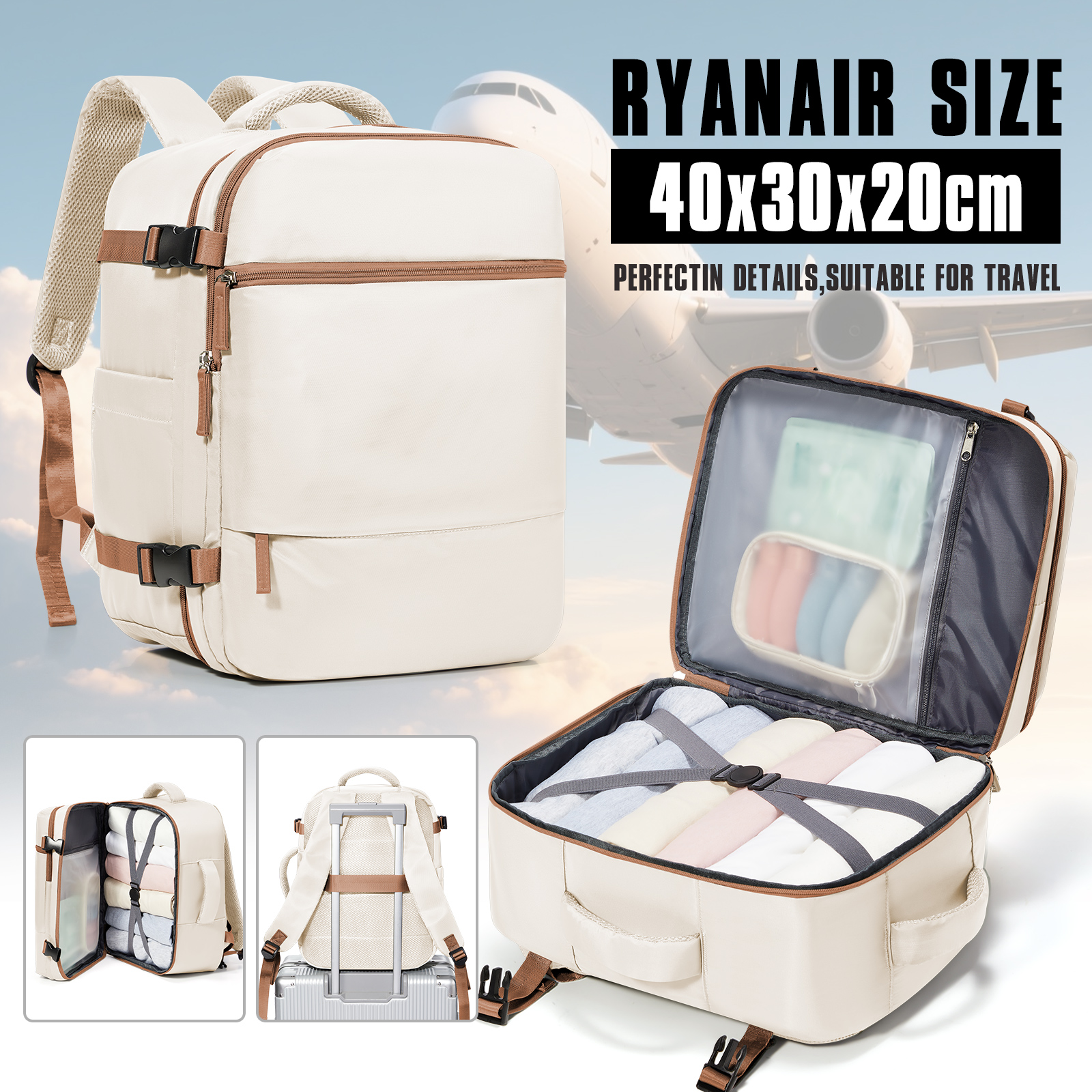 Women Hand Bags For Office - Ryanair Rucksack Hand Luggage Suitcase Hand