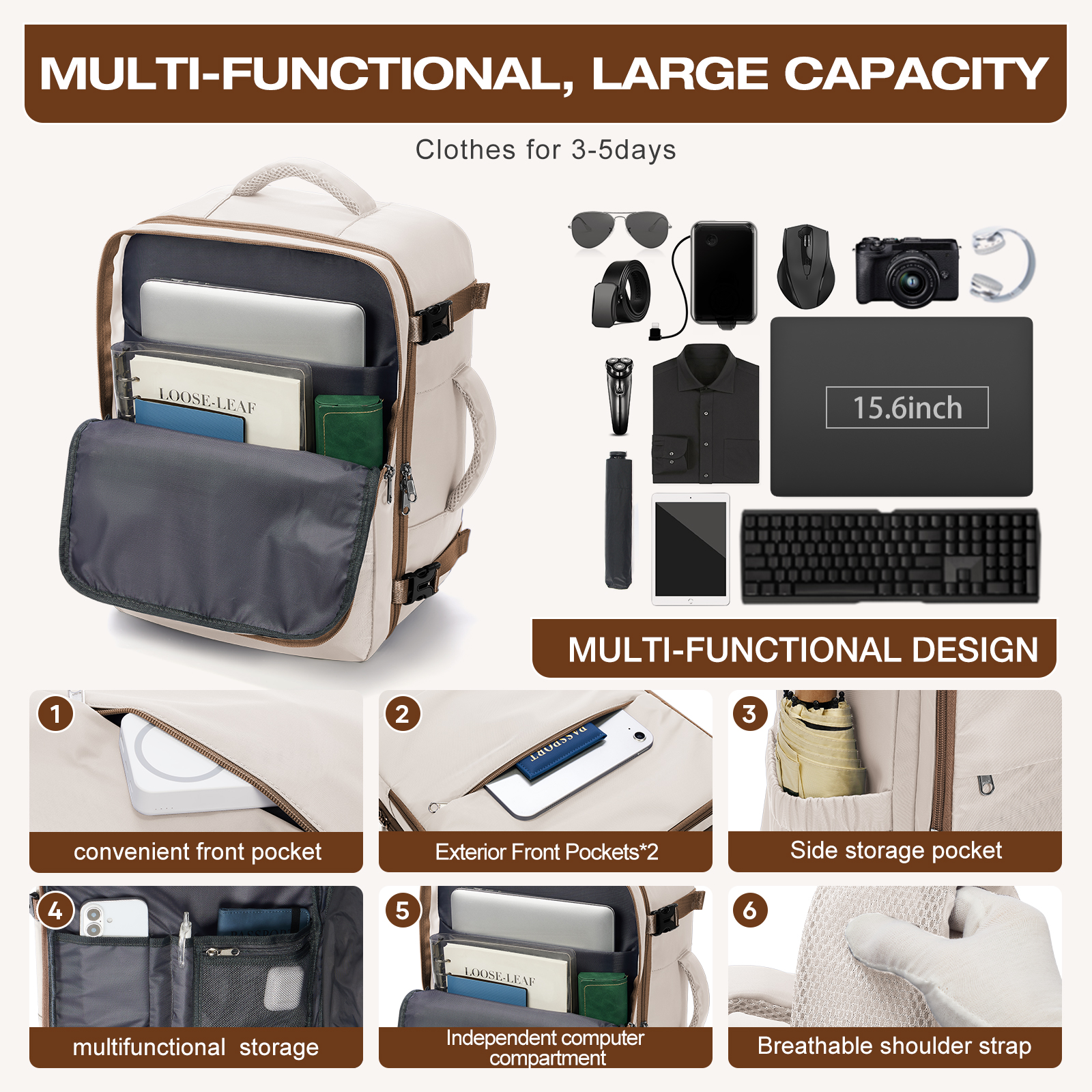 Travel Backpack for Women Vacu - Women Hand Bags For Office 리뷰 및 가격