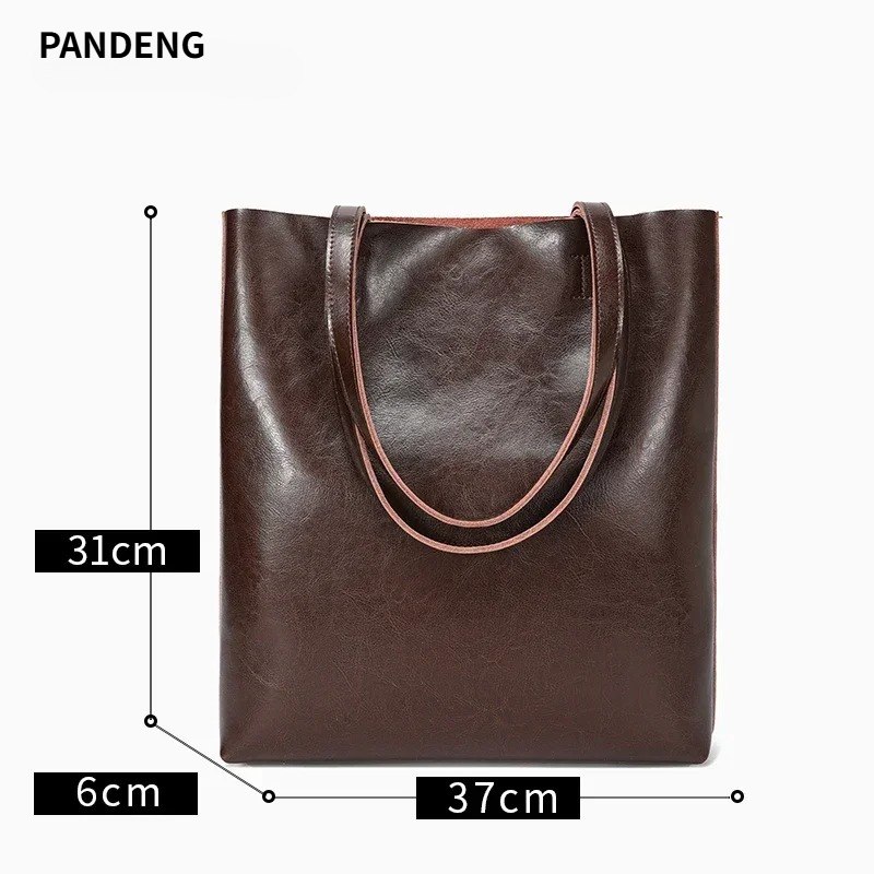 Women's Natural Cow Leather Ba - Women Hand Bags For Office 리뷰 및 가격