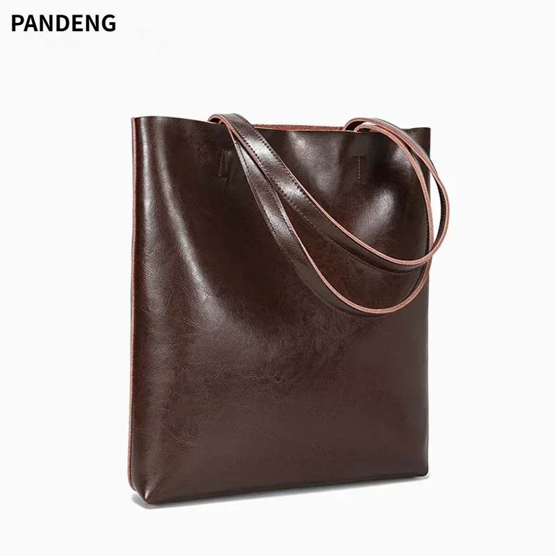 Women's Natural Cow Leather Ba - Women Hand Bags For Office 리뷰 및 가격