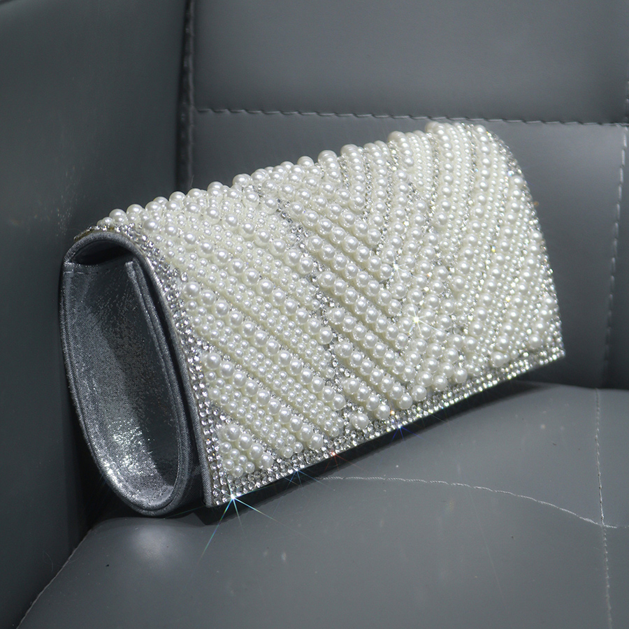 Glitter Ladies Clutch Bag Bead - Flap Bag Envelope 리뷰 및 가격