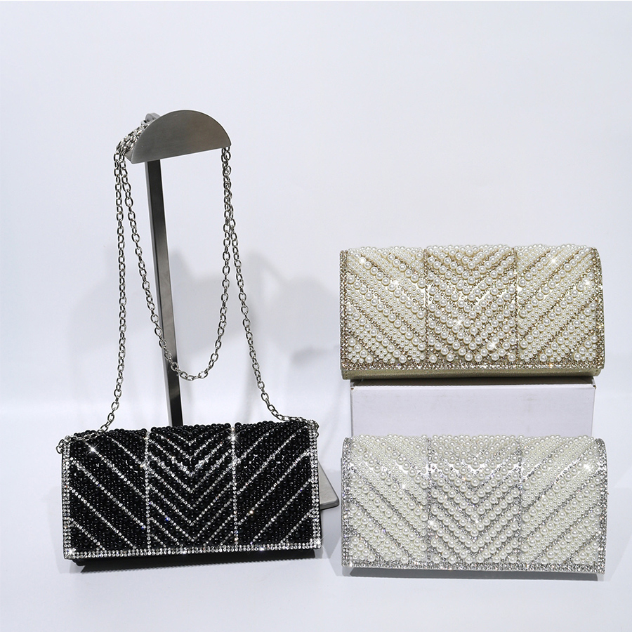 Glitter Ladies Clutch Bag Bead - Flap Bag Envelope 리뷰 및 가격