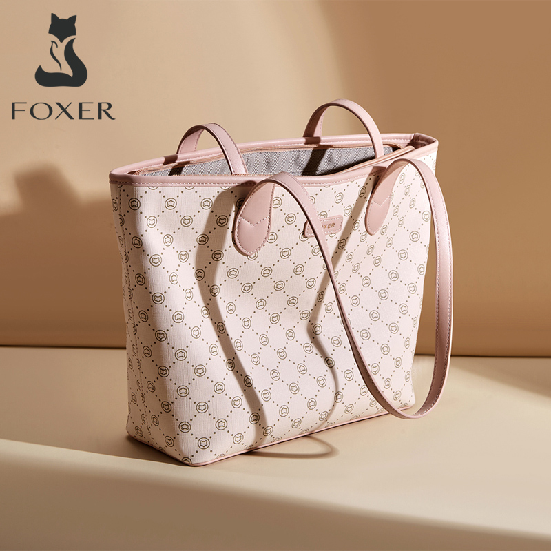 FOXER Brand New Women's Vegan  - Women Hand Bags For Office 리뷰 및 가격