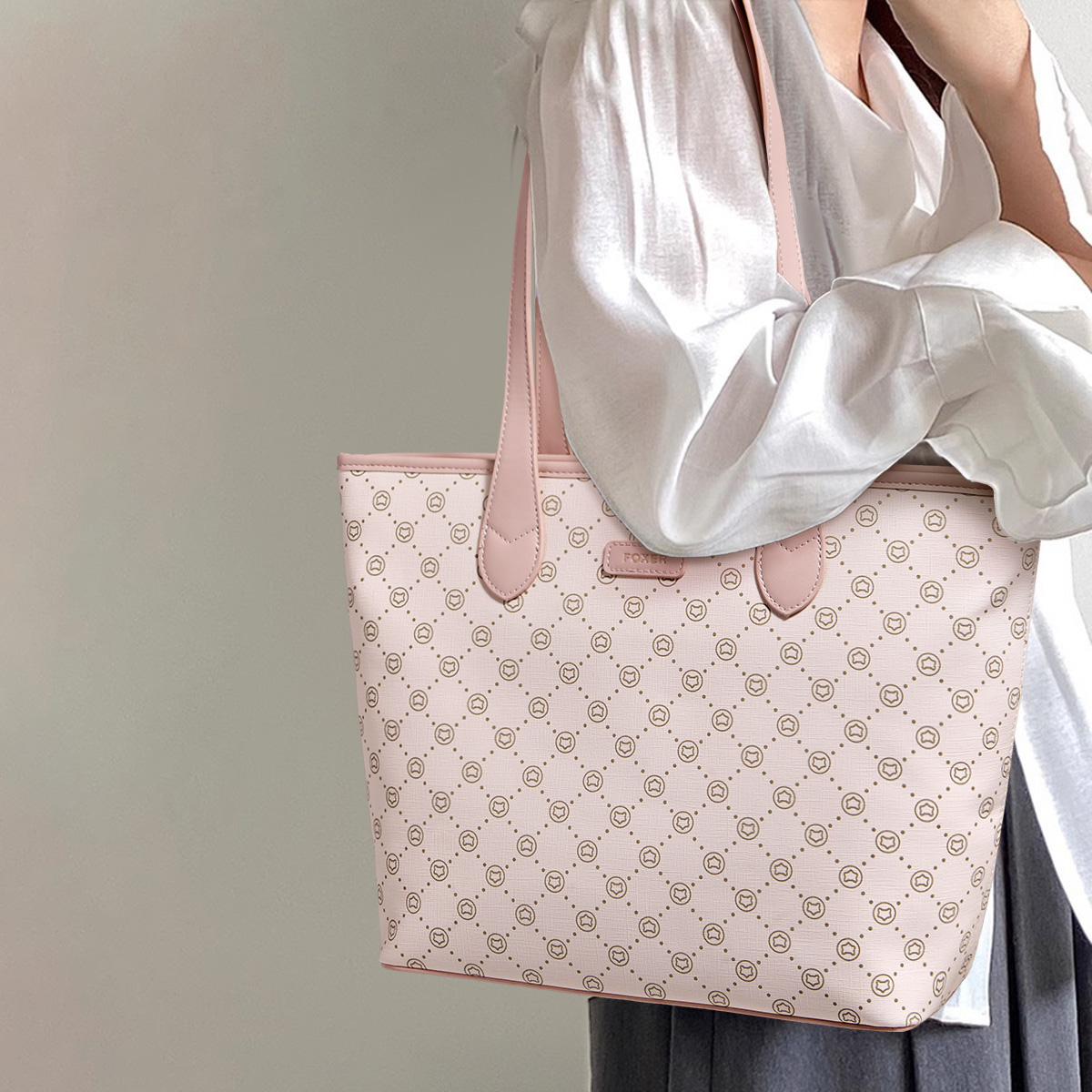 FOXER Brand New Women's Vegan  - Women Hand Bags For Office 리뷰 및 가격