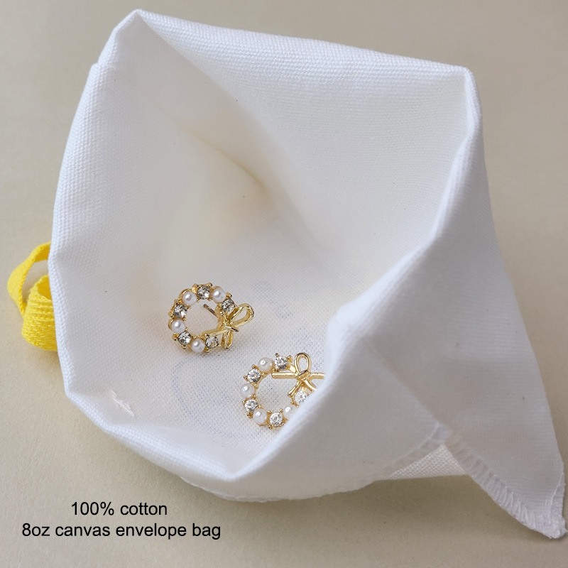 Canvas Envelope Gift Bags Cott - Flap Bag Envelope 리뷰 및 가격