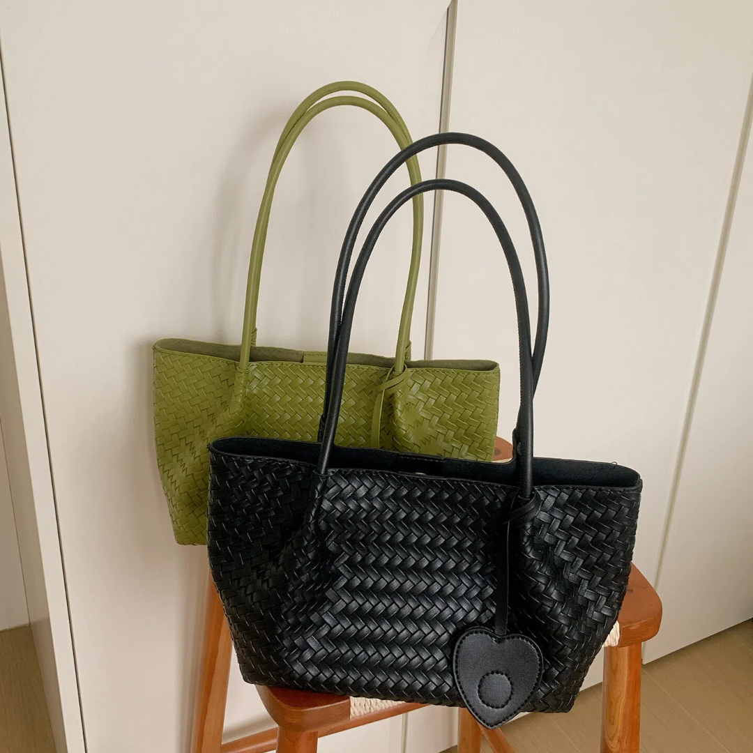 2Pcs/Set Woven Tote Bag for Wo - Women Hand Bags For Office 리뷰 및 가격