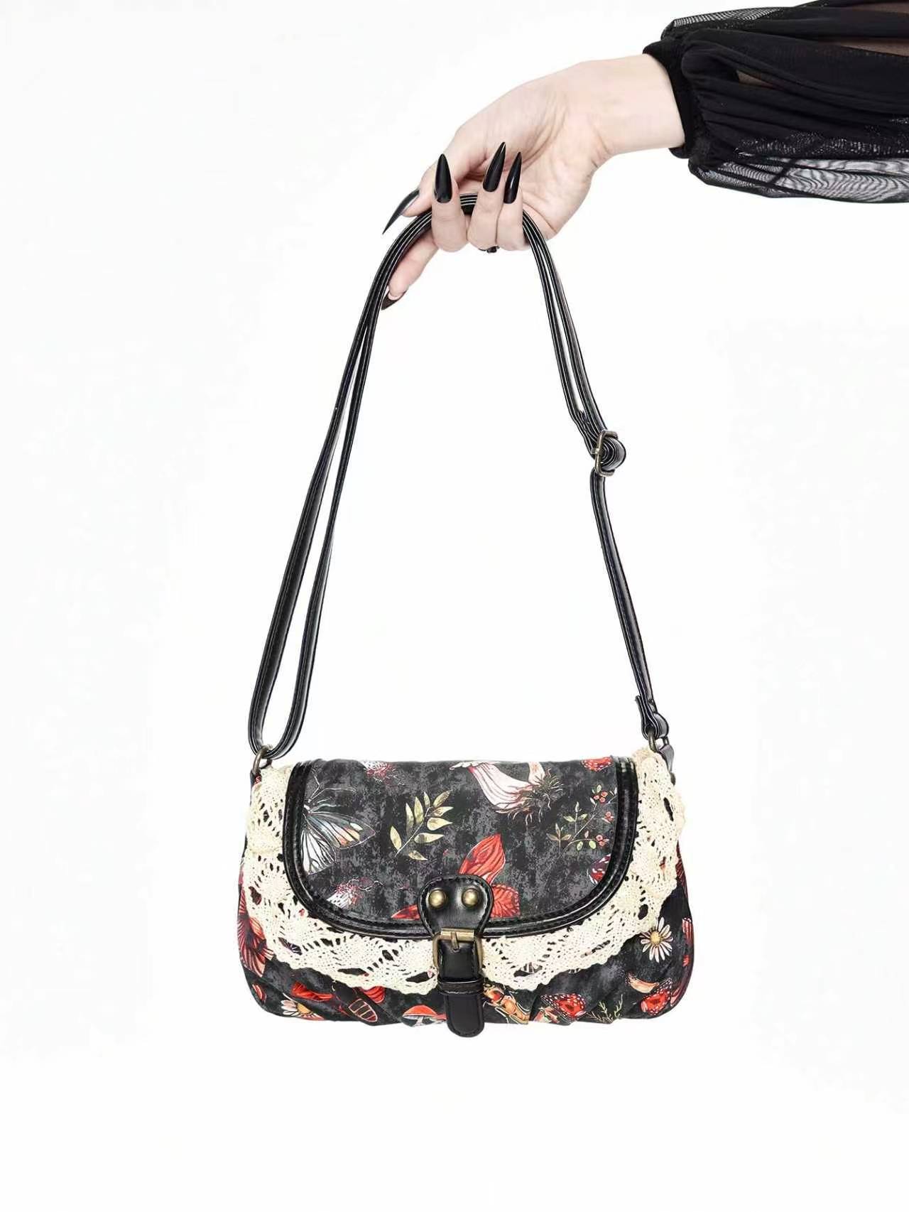 Retro Korean Japanese Style Fl - Women'S Kipling Bags 리뷰 및 가격