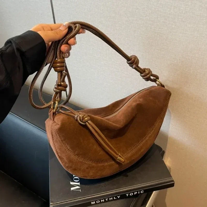 Faux Suede Super Popular Niche - Women Bags Discount 리뷰 및 가격