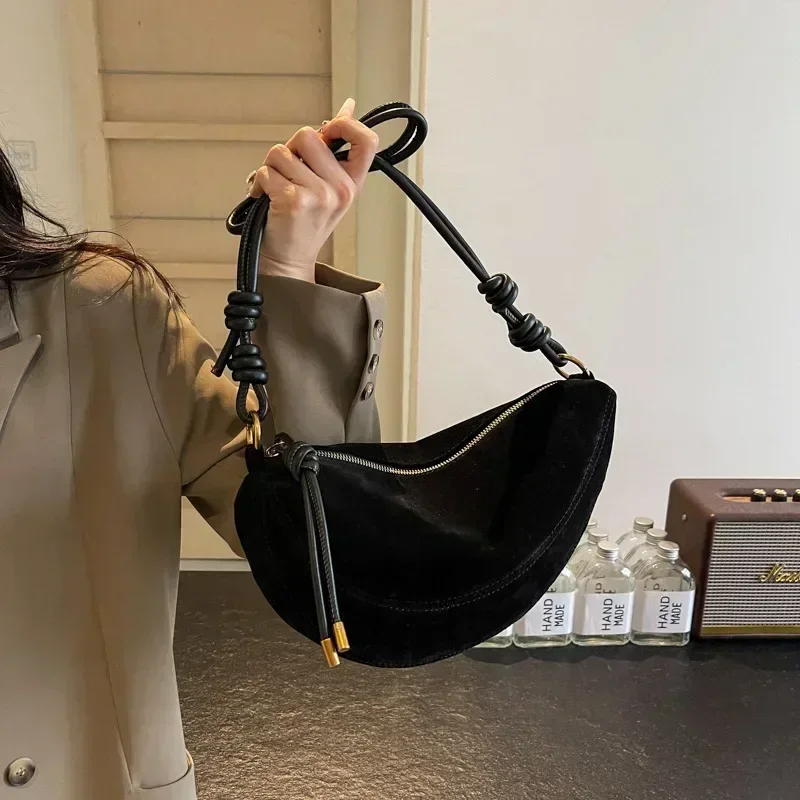 Faux Suede Super Popular Niche - Women Bags Discount 리뷰 및 가격