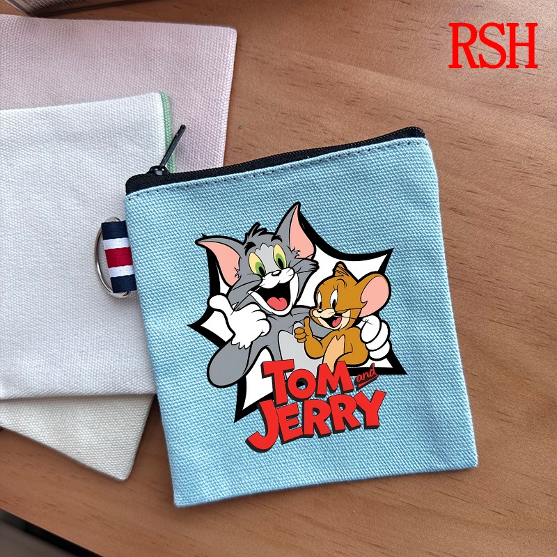 Tom and Jerry Coin Pouch Carto - Women Bags For Party 리뷰 및 가격