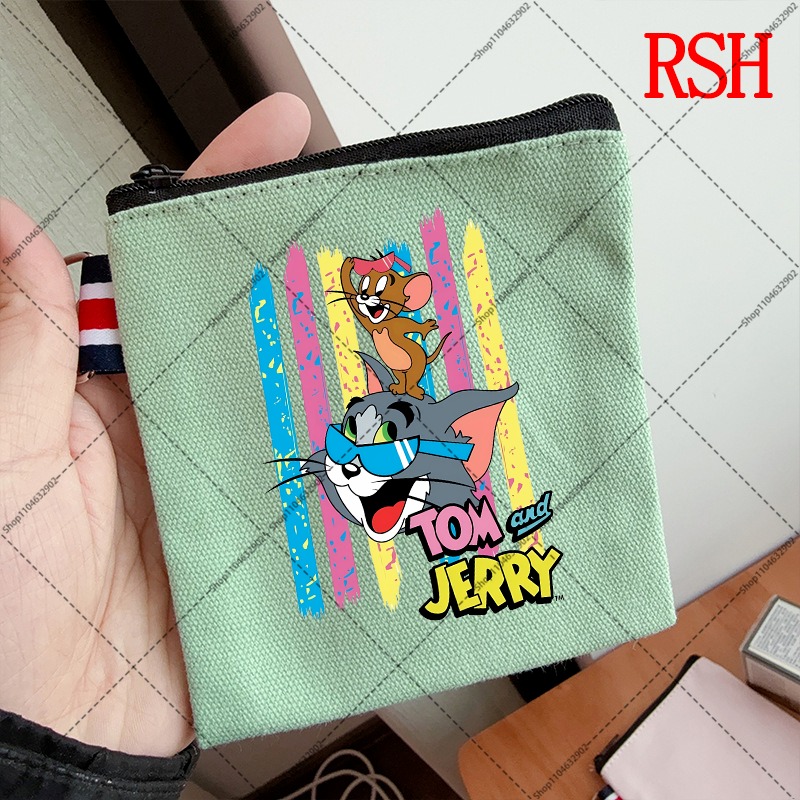 Tom and Jerry Coin Pouch Carto - Women Bags For Party 리뷰 및 가격