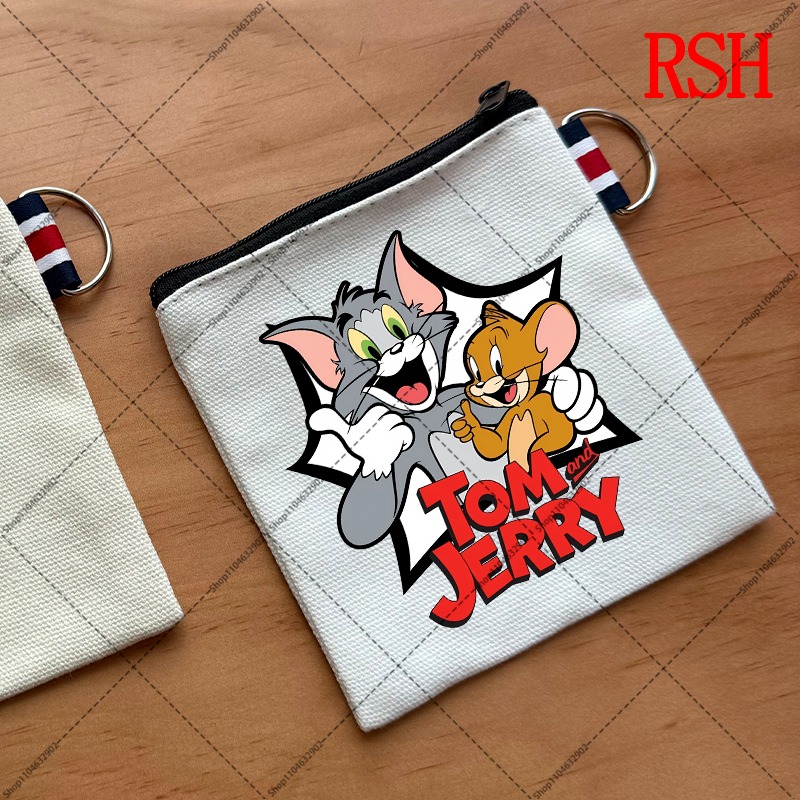 Tom and Jerry Coin Pouch Carto - Women Bags For Party 리뷰 및 가격