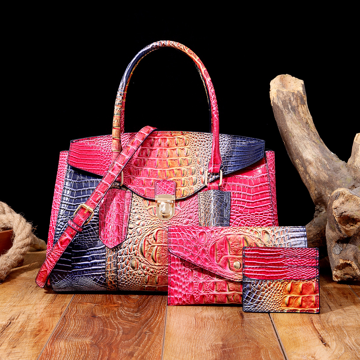 Retro snake pattern handbag, c - Women'S Kipling Bags 리뷰 및 가격