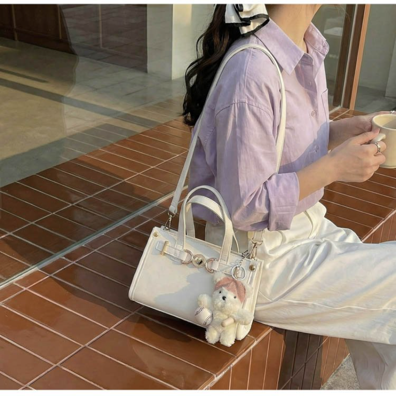 Women's Versatile Solid Color  - Women Hand Bags For Office 리뷰 및 가격