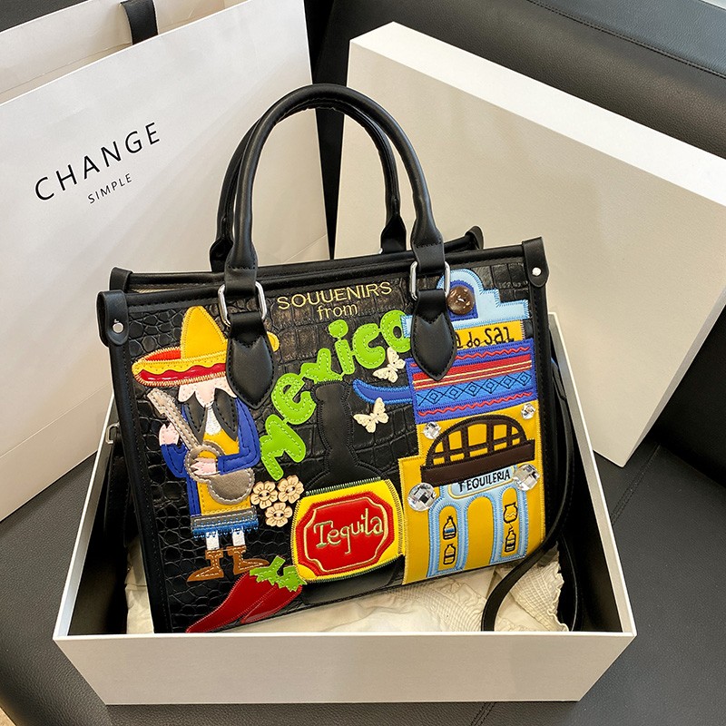 Design Patchwork Zipper 2026 H - Women Bags Discount 리뷰 및 가격