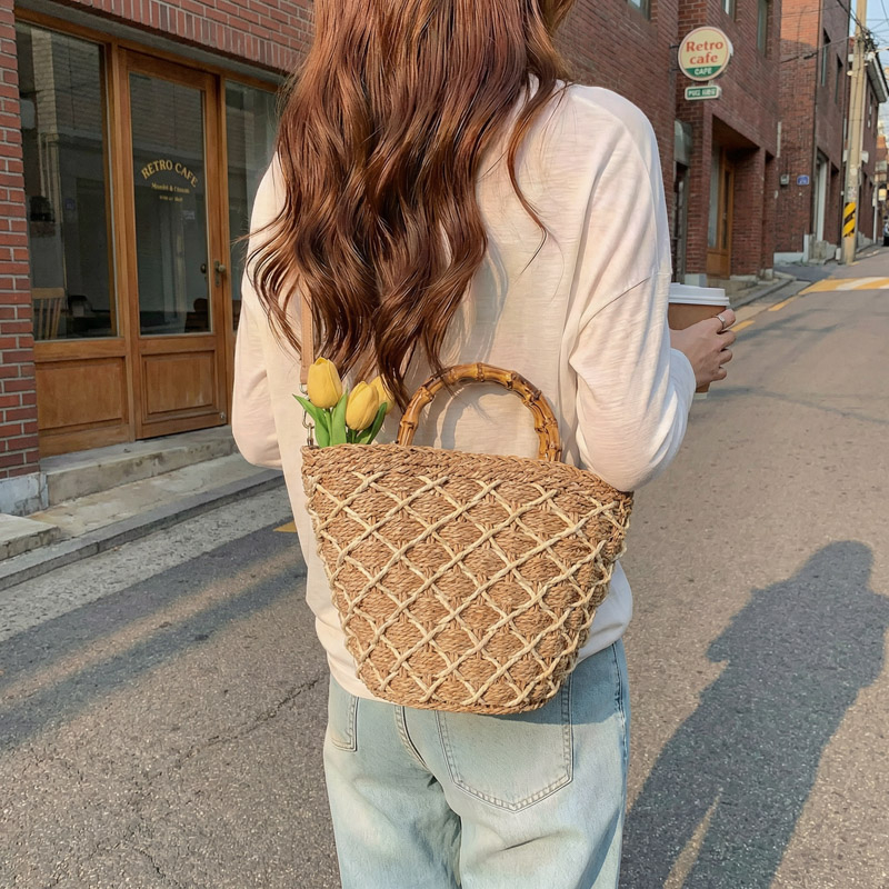 Summer New Straw Sweet Youth S - Women Bags Discount 리뷰 및 가격