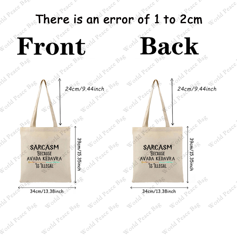 1 pc Sarcasm Because Avada Ked - Women Bags Outlet 리뷰 및 가격
