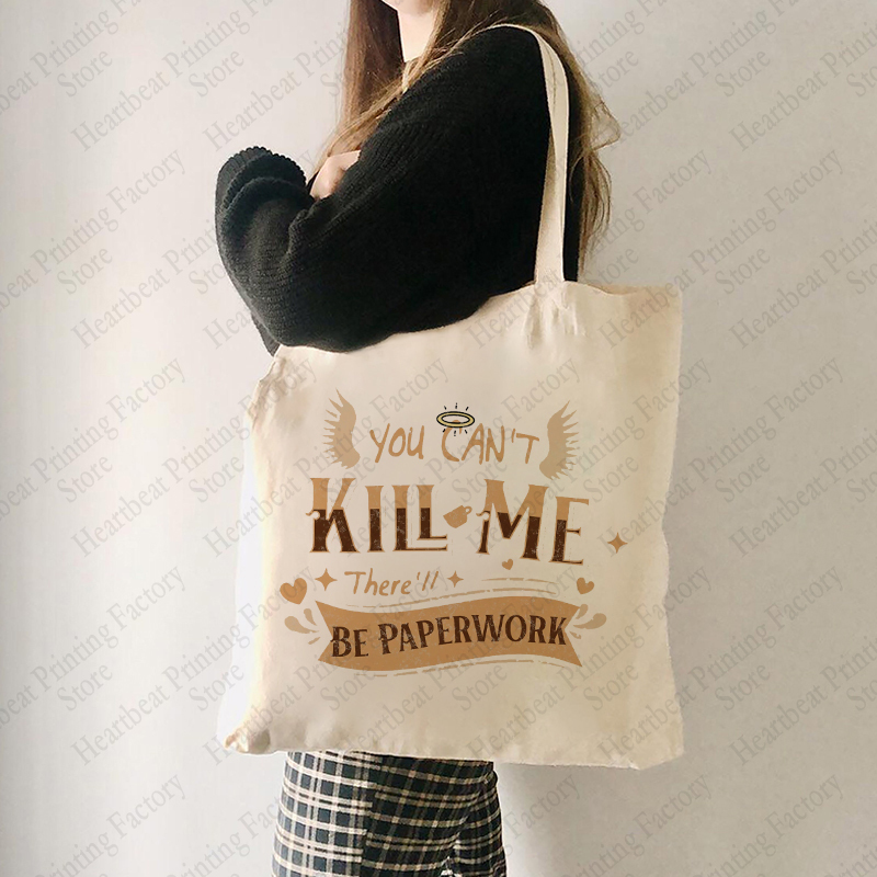 Aziraphale Good Omens Pattern  - Women'S Best Bags For Travel 리뷰 및 가격