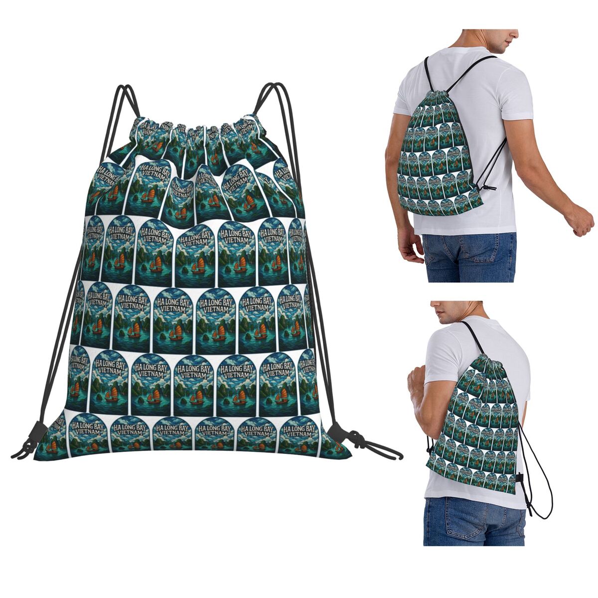 Ha Long Bay Vietnam Stained Gl - Women Bags Vietnam 리뷰 및 가격