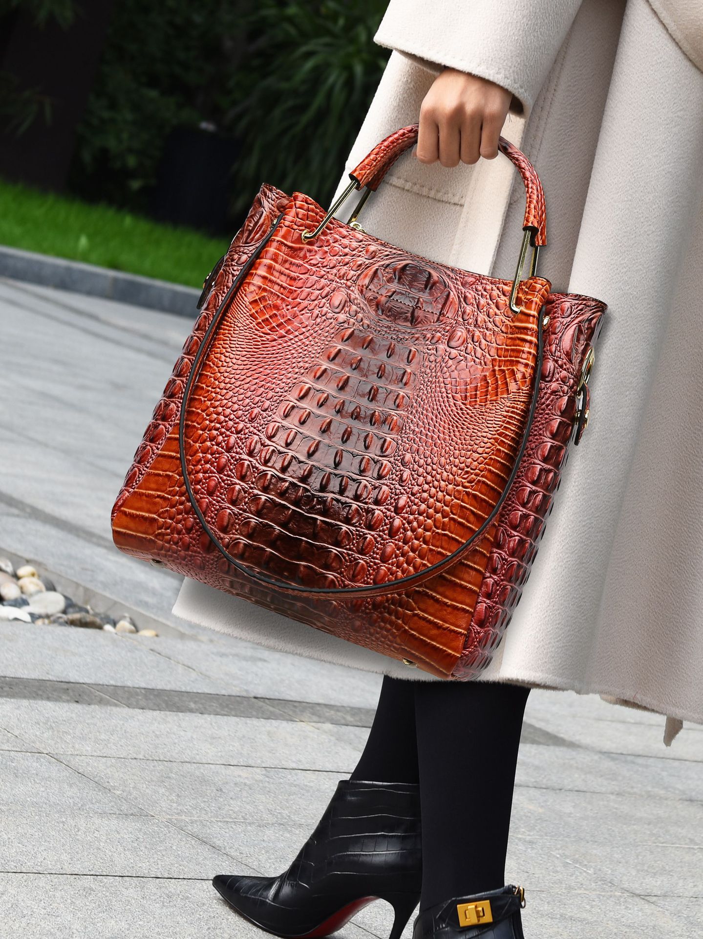 Fashion Crocodile pattern Luxu - Women'S Kipling Bags 리뷰 및 가격
