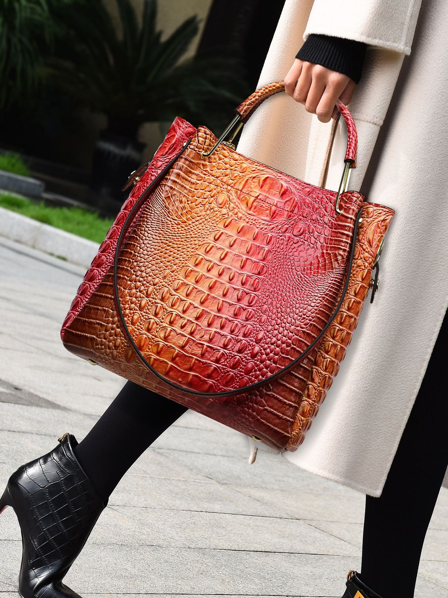 Fashion Crocodile pattern Luxu - Women'S Kipling Bags 리뷰 및 가격