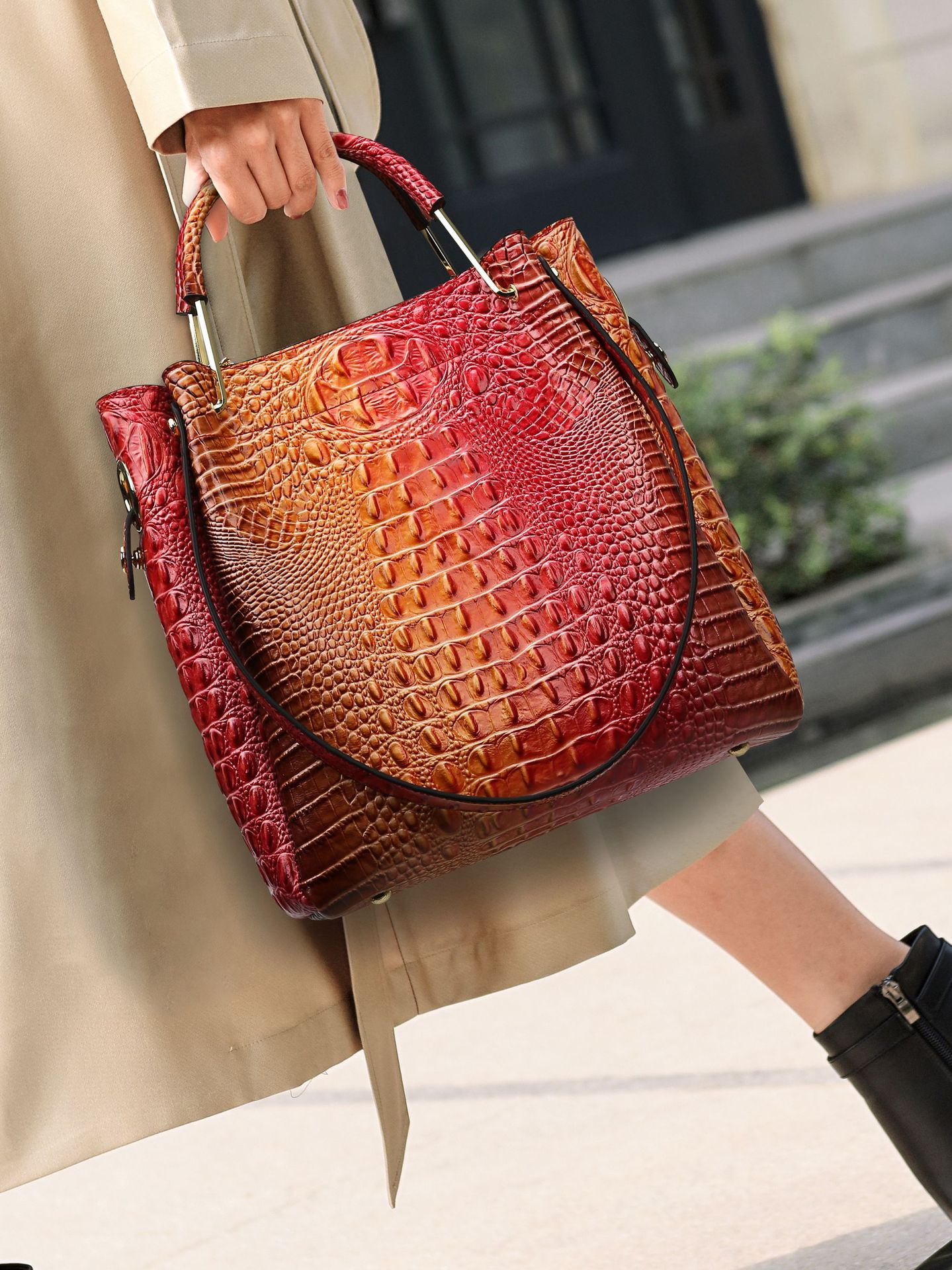 Fashion Crocodile pattern Luxu - Women'S Kipling Bags 리뷰 및 가격