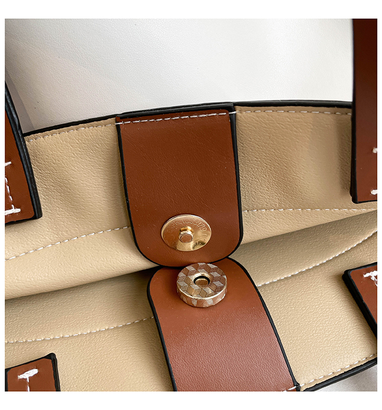 Sewing Thread PU Shoulder Bags - Women Bags Discount 리뷰 및 가격