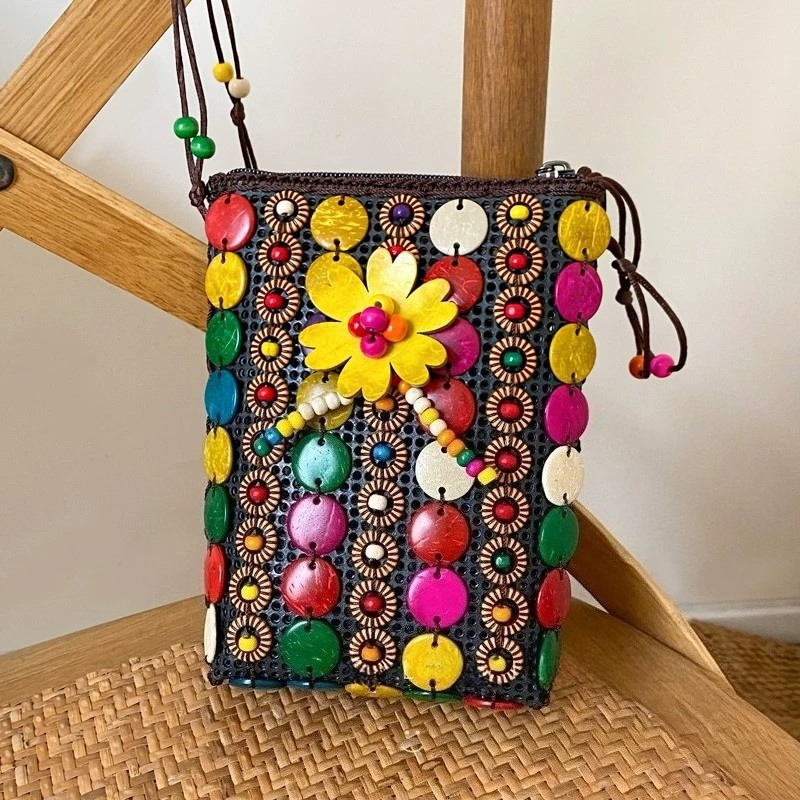 Bohemian Mini Phone Bag Women  - Women Bags Vietnam 리뷰 및 가격
