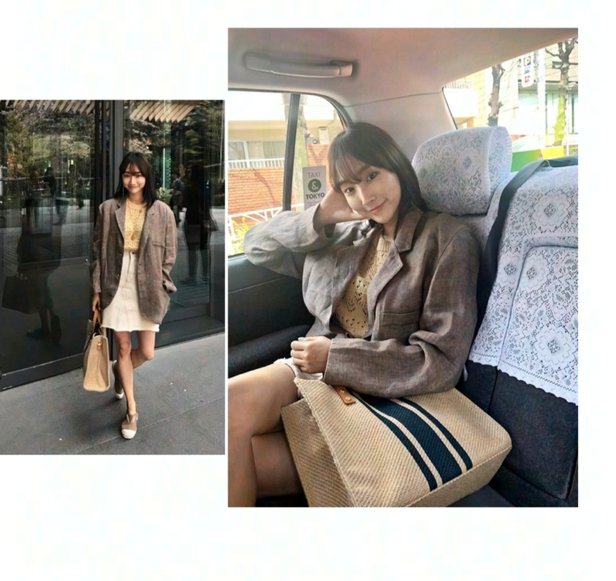 2026 New Striped Canvas Tote B - Women Hand Bags For Office 리뷰 및 가격