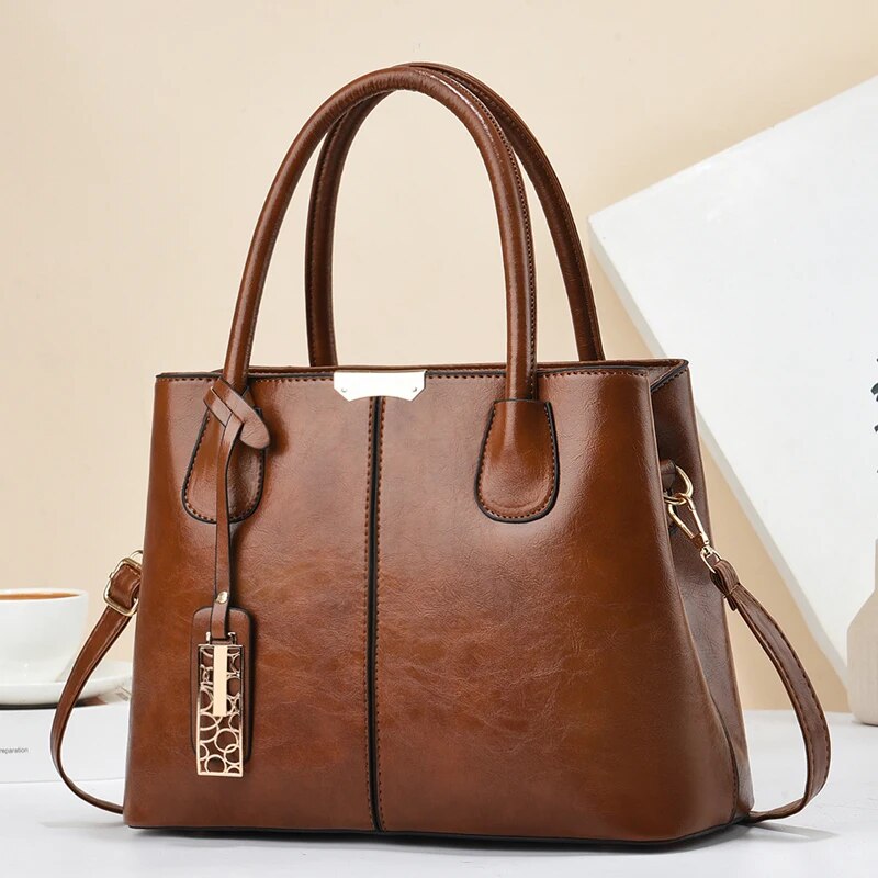 Retro Solid Color Handbags For - Women Hand Bags For Office 리뷰 및 가격
