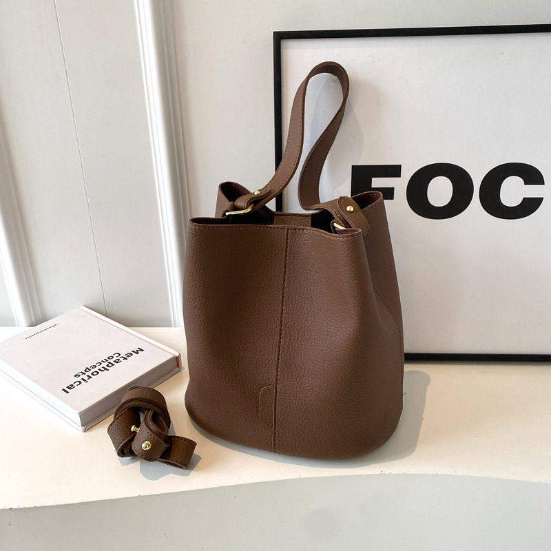 Hasp New Bucket Tote Bags Soli - Women Hand Bags Sale 리뷰 및 가격