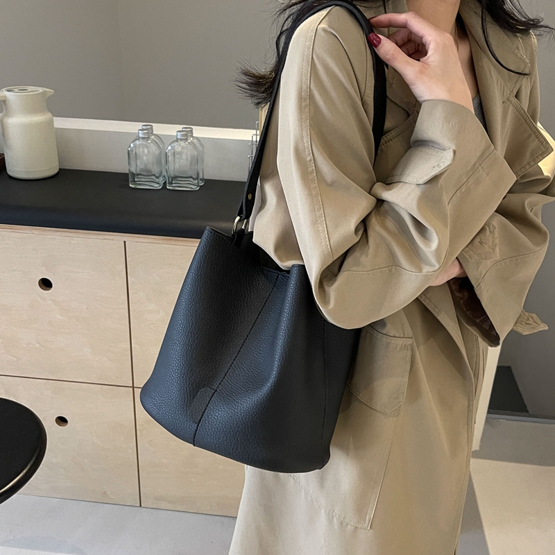 Hasp New Bucket Tote Bags Soli - Women Hand Bags Sale 리뷰 및 가격