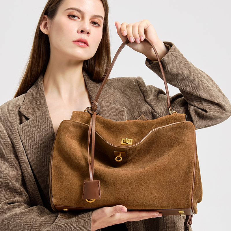 Ladies' large capacity genuine - Women Hand Bags For Office 리뷰 및 가격